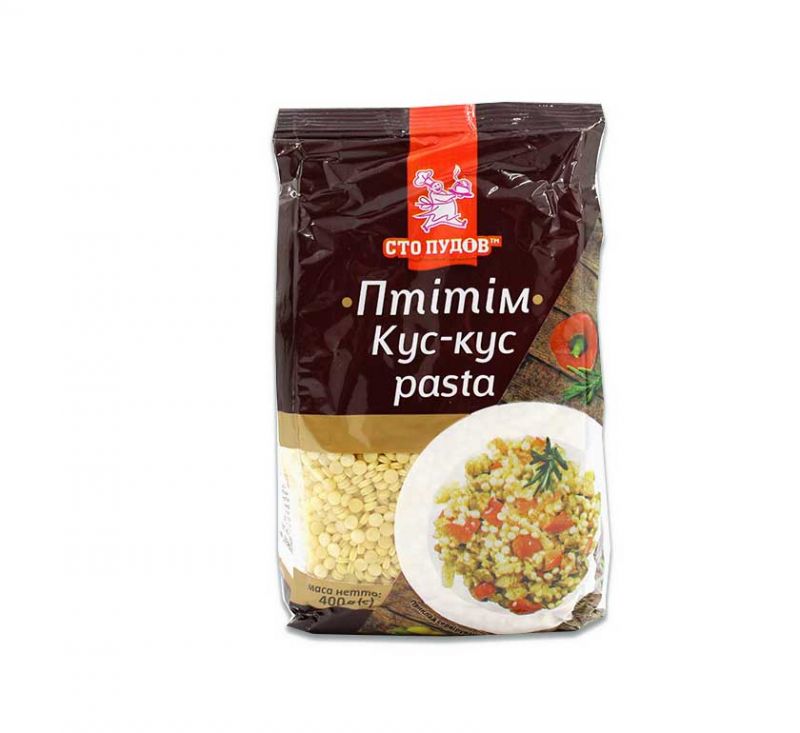 Крупа Птітім Кус-кус pasta 400 г Сто пудов