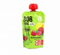 Пюре фруктове «Яблуко-малина» гомогенізоване 90 г Bob Snail