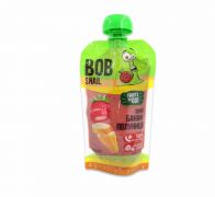 Пюре фруктове «Смузі банан-полуниця» 120 г Bob Snail