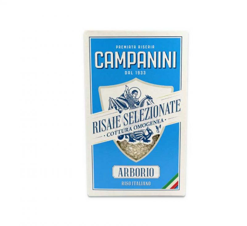 Крупа рисова «Арборіо» 1 кг Campanini