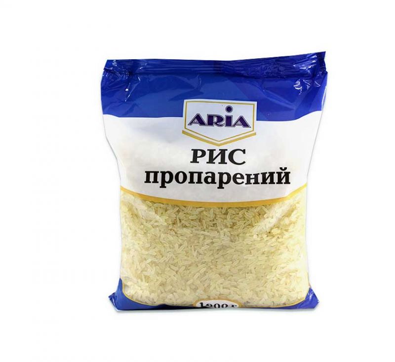 Рис пропарений 1 кг Aria