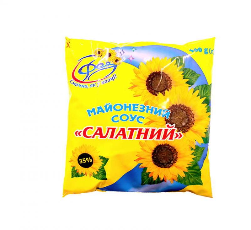 Майонезний соус «Салатний» 35% 460 г Фея