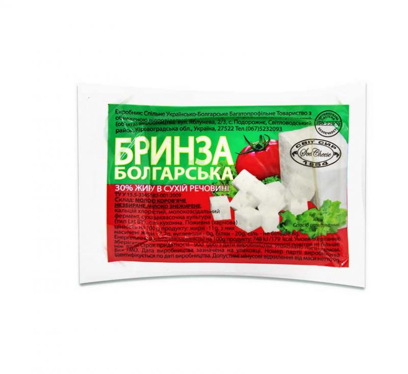 Сир бринза болгарська 30% Світ Сир