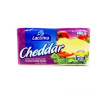 Сир плавлений скибочками 52% 600 г Lactima