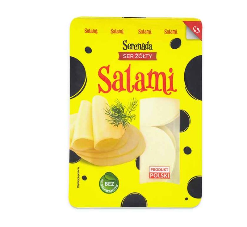 Сир твердий Salami 27% жиру 135 г Serenada