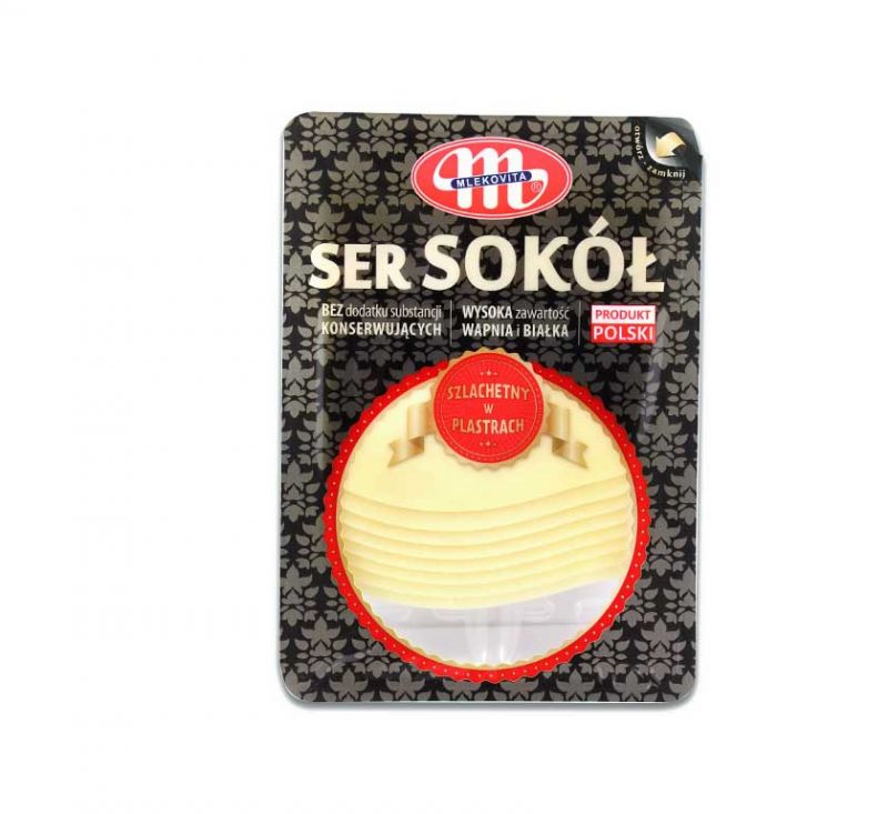 Сир твердий Сокіл 45% 150 г Mlekovita