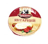 Сирний продукт плавлений пастоподібний Янтарний 55% 90 г Тульчинка
