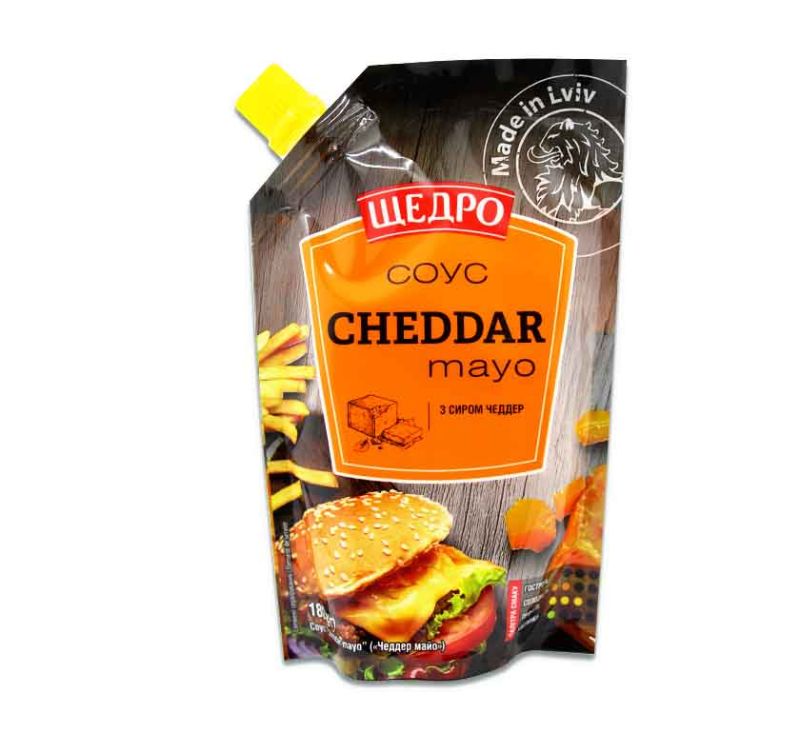 Соус Cheddar Mayo 180 г Щедро