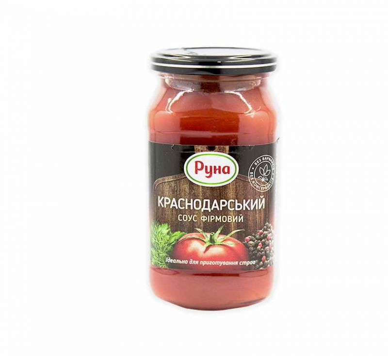 Соус Український Фірмовий 485 г Руна