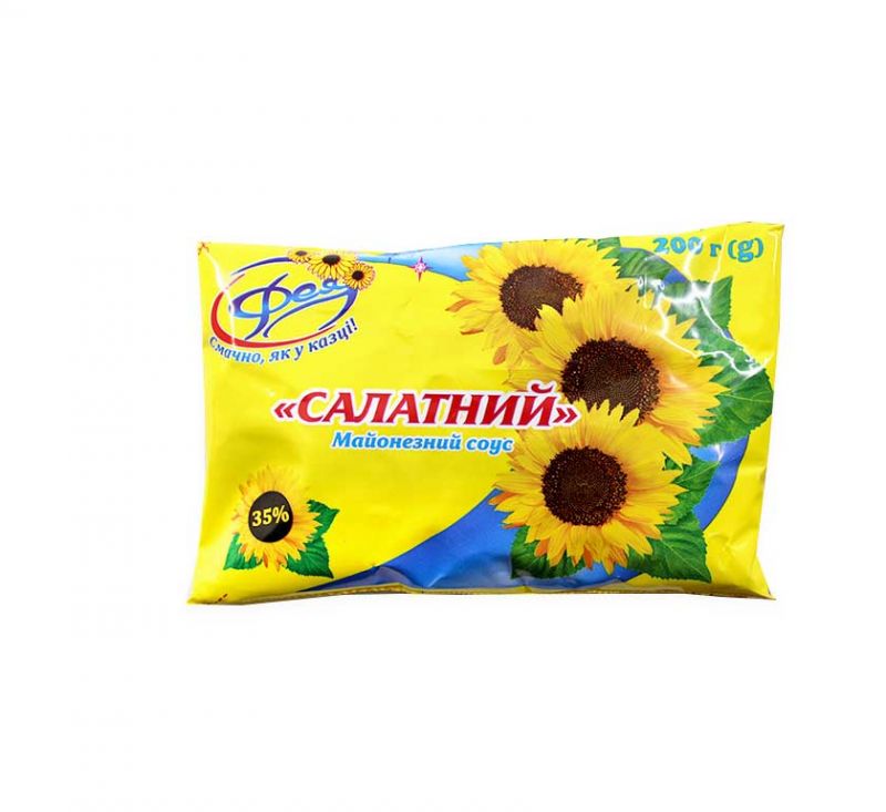 Майонезний соус «Салатний» 35% 200 г Фея