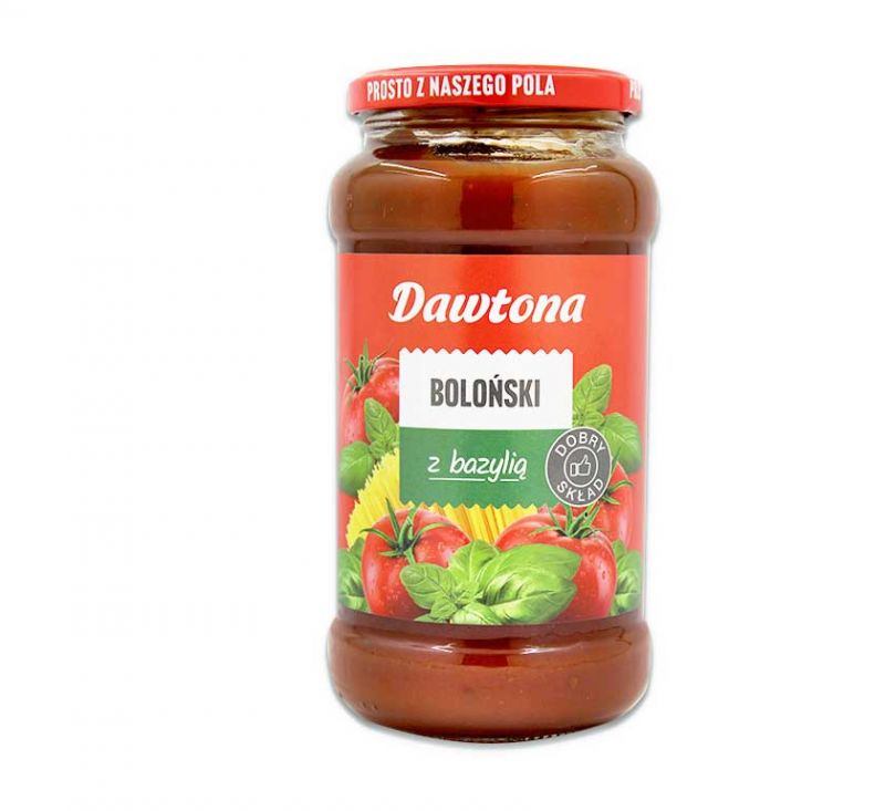 Соус томатний Болонський з базиліком 550 г Dowtona