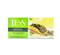 Чай Style зелений дрібний 25 пакетів TESS