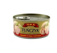 Тунець шматочки в олії 170 г MK