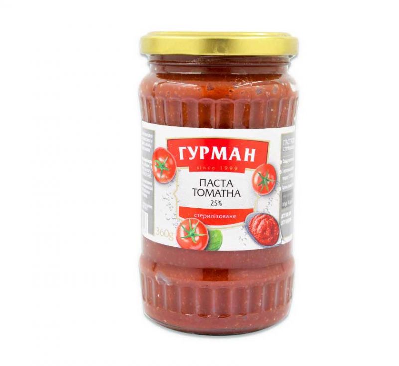 Паста томатна 25% 360 г Гурман