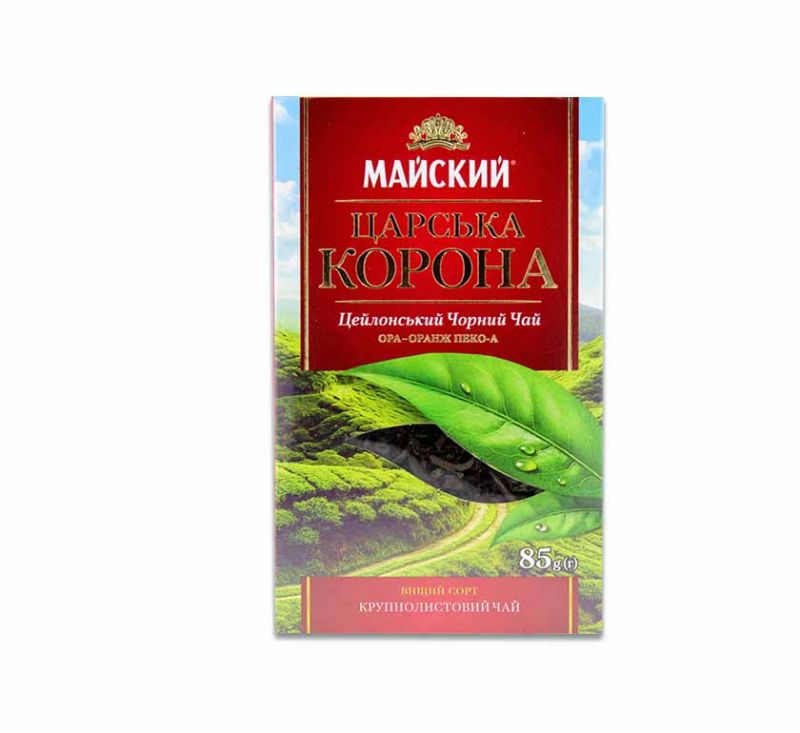 Чай чорний «Царська Корона» 85 г Майський