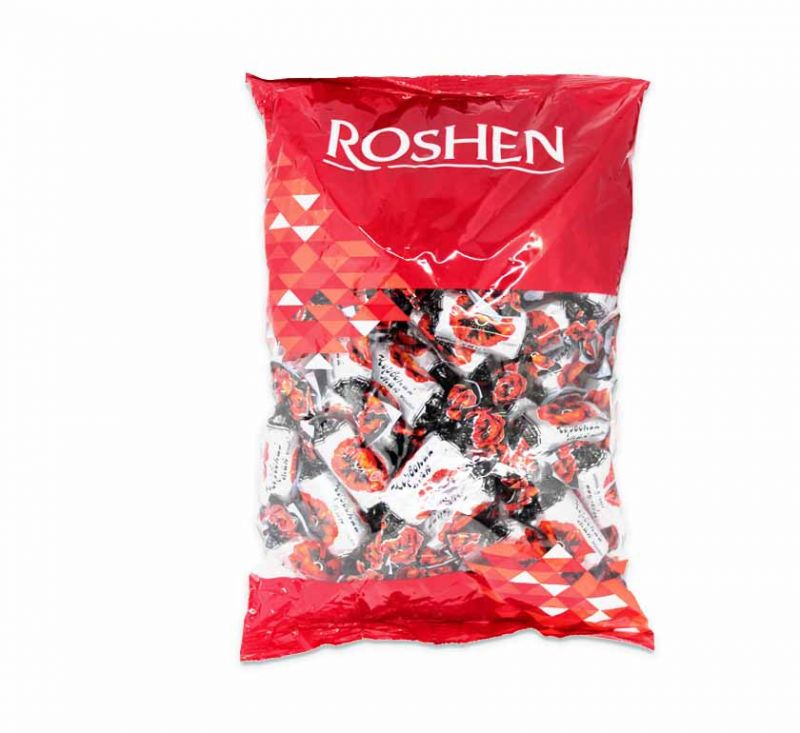 Цукерки «Червоний мак» 1 кг Roshen