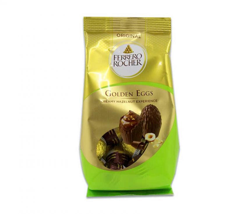 Цукерки Golden Eggs лісовий горіх 90 г Ferrero Rocher