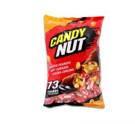 Цукерки «Candy Nut» глазуровані м'яка карамель з арахісом 1 кг Roshen