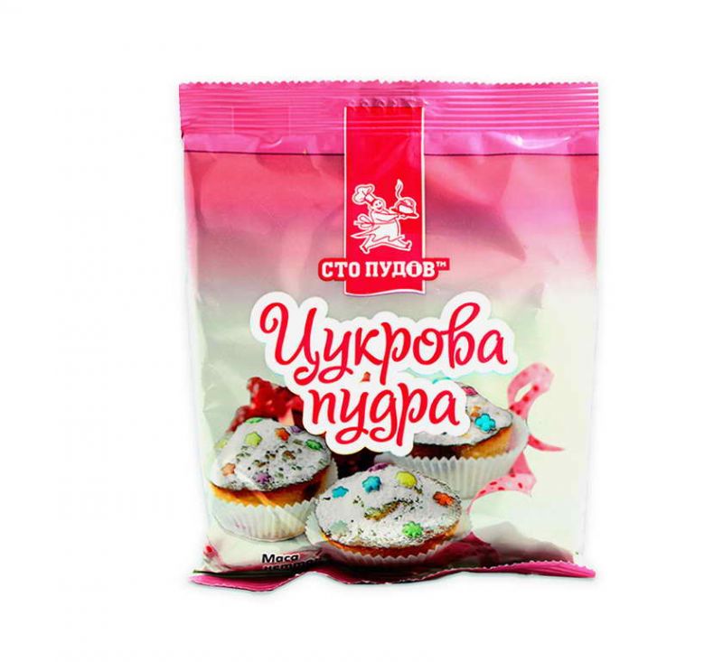 Пудра цукрова 200 г Сто пудов