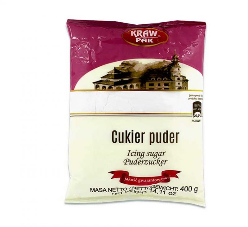 Цукрова пудра 400 г Kraw Pak