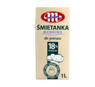 Вершки 18% жиру 1 л Mlekovita