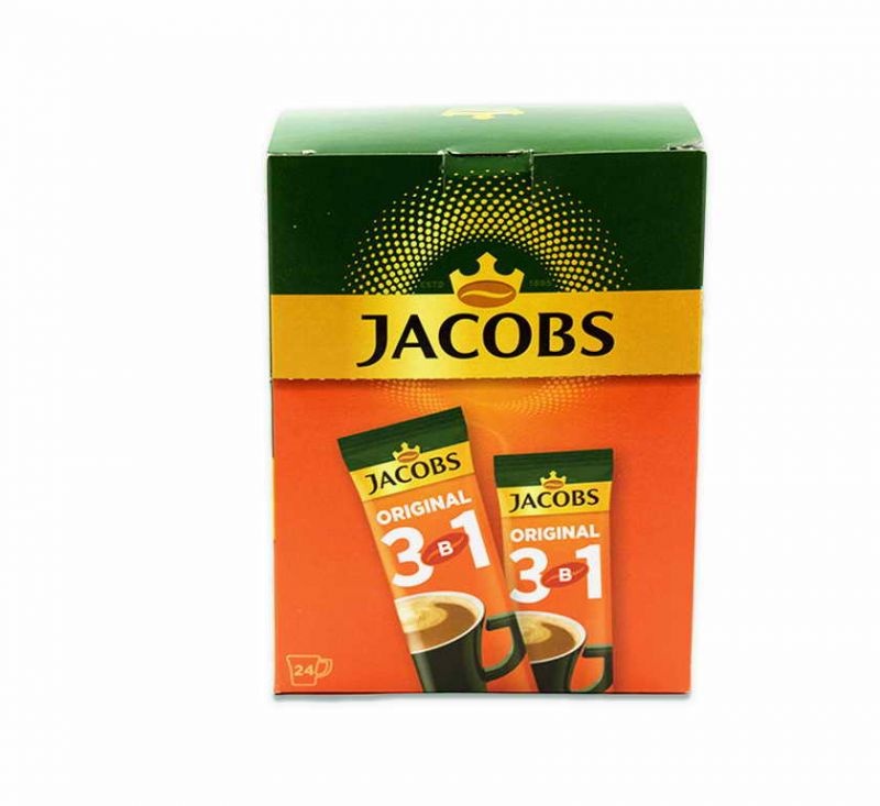 Напій кавовий розчинний 3 в 1 Оригинал 288 г Jacobs