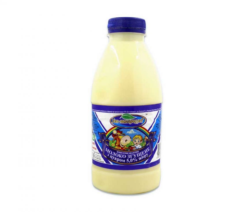 Згущене молоко 5% 800 г Еко-молпродукт