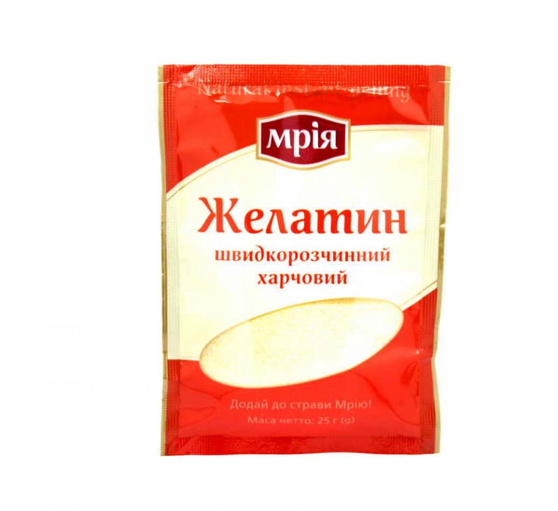 Желатин 25 г Мрія